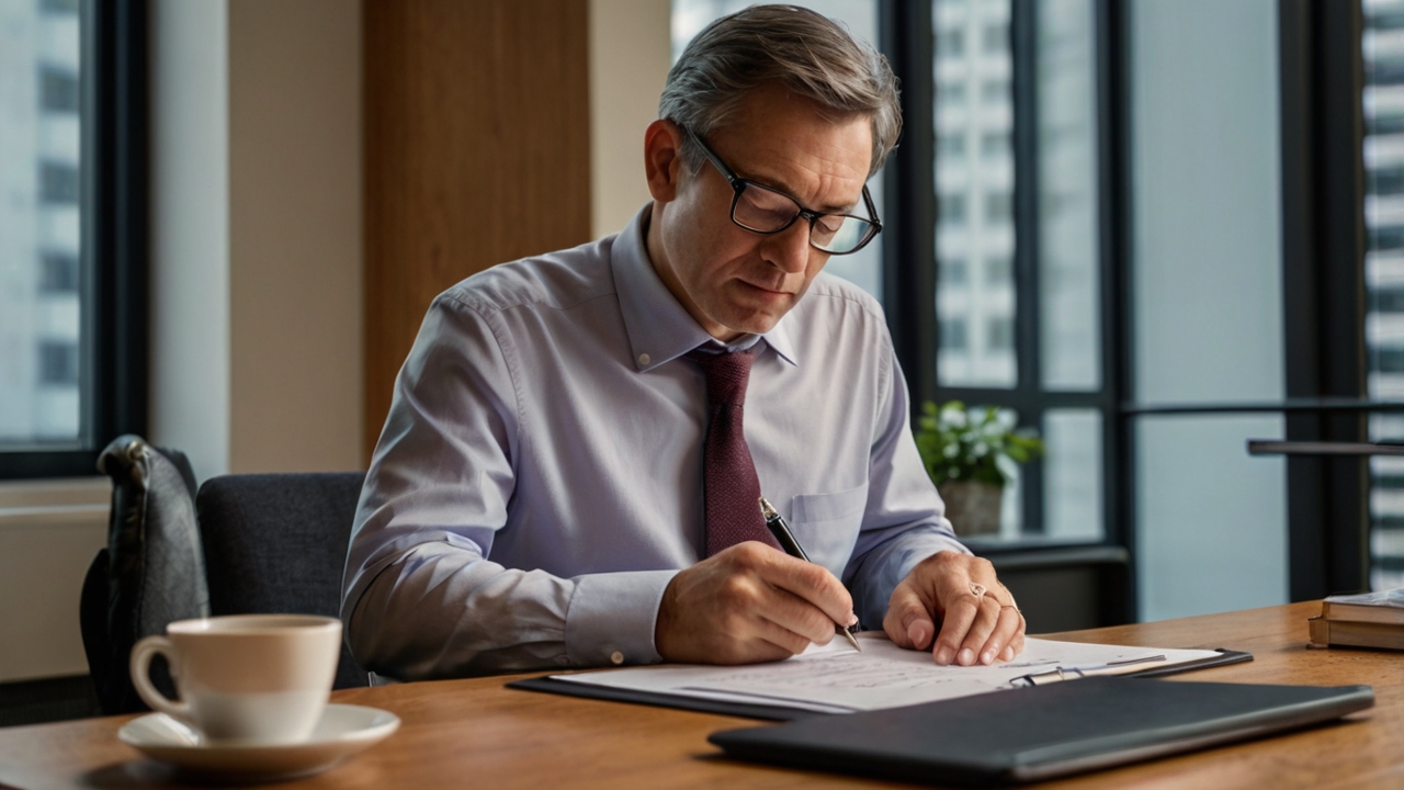 Finanzexperten bei der Arbeit
